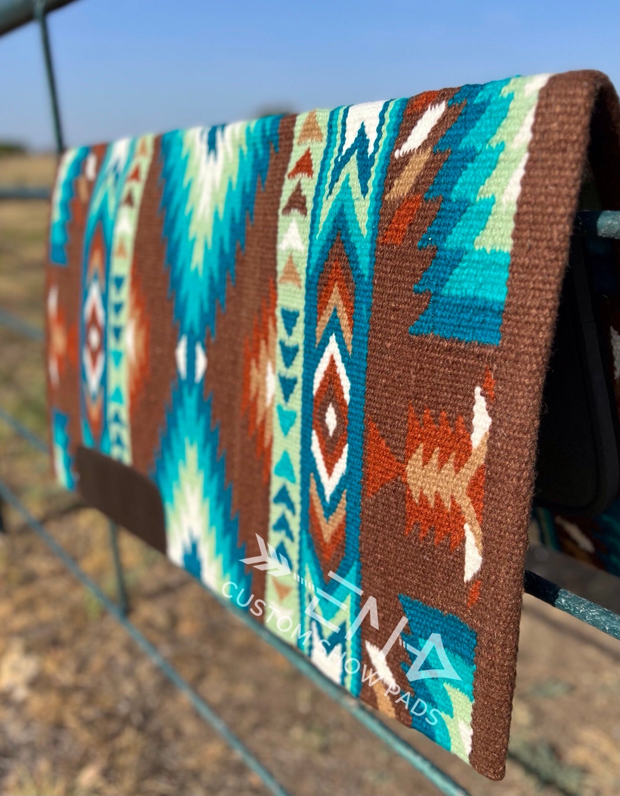 Ranch pad Horse Western Show ranch pad con lana della Nuova Zelanda Ranch pad Horse Western Show ranch pad con lana della Nuova Zelanda