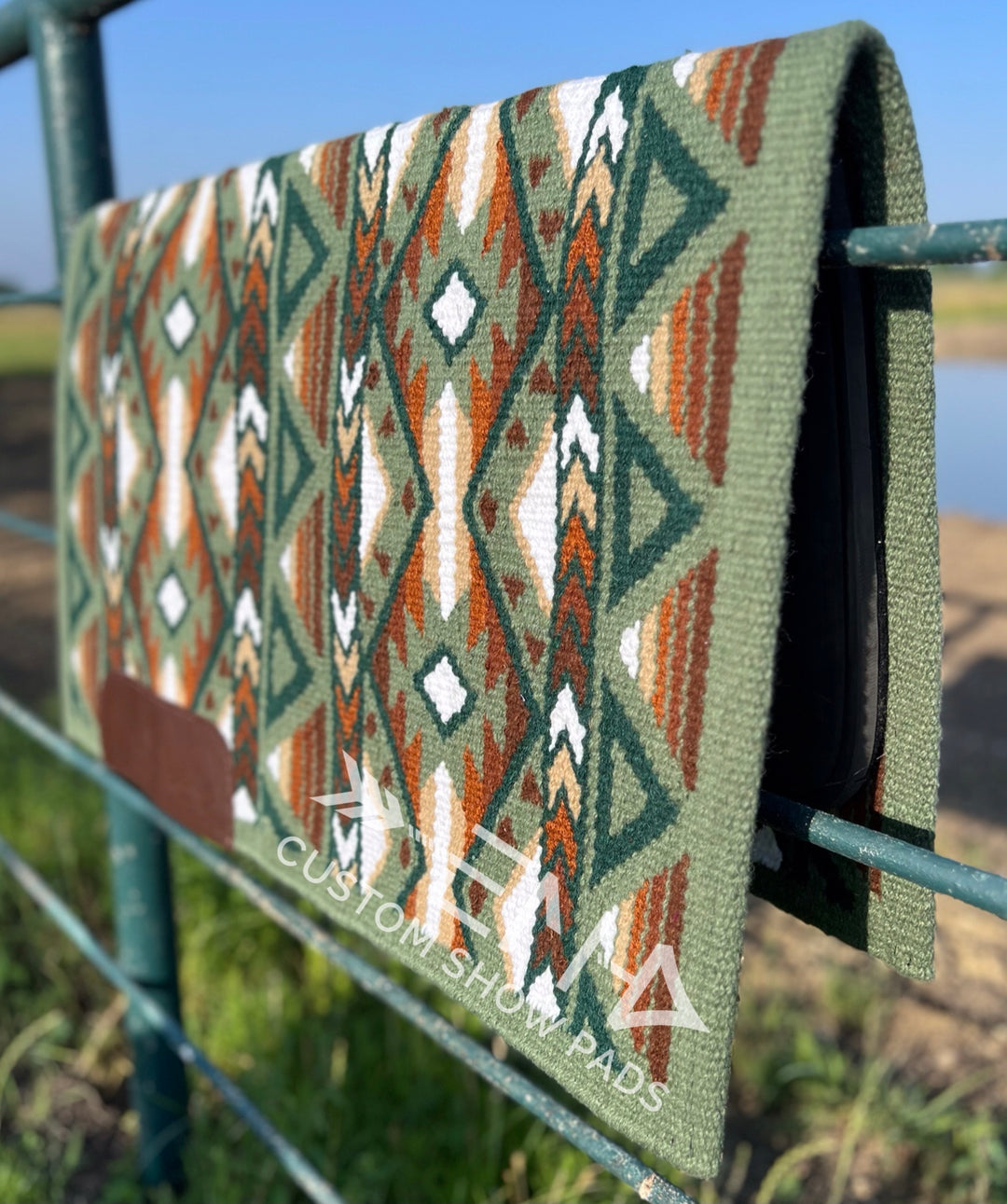 Western Show-Ranch-Pads Handgemachte Ranch-Pads Woll-Pads