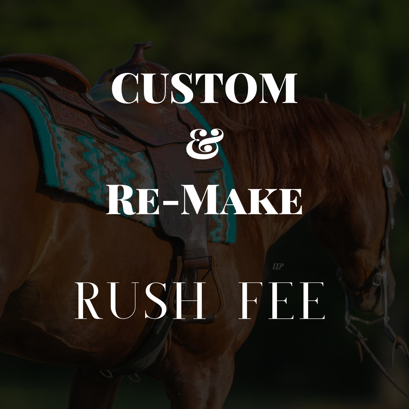Custom/Re-Make Pad Rush Fee
